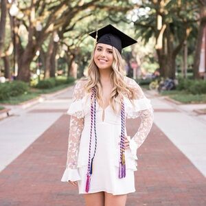 🌸 For Love & Lemons Rosebud Embroidery Mini Dress - Size Small 🌸